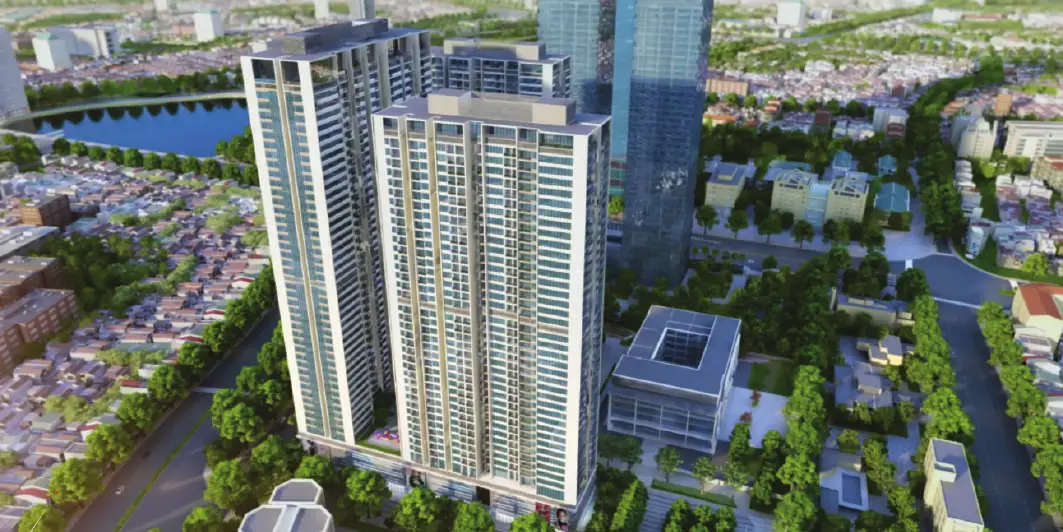 Phối cảnh dự án Metropolis Liễu Giai