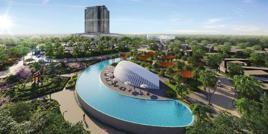 Phối cảnh dự án Wyndham Thanh Thủy