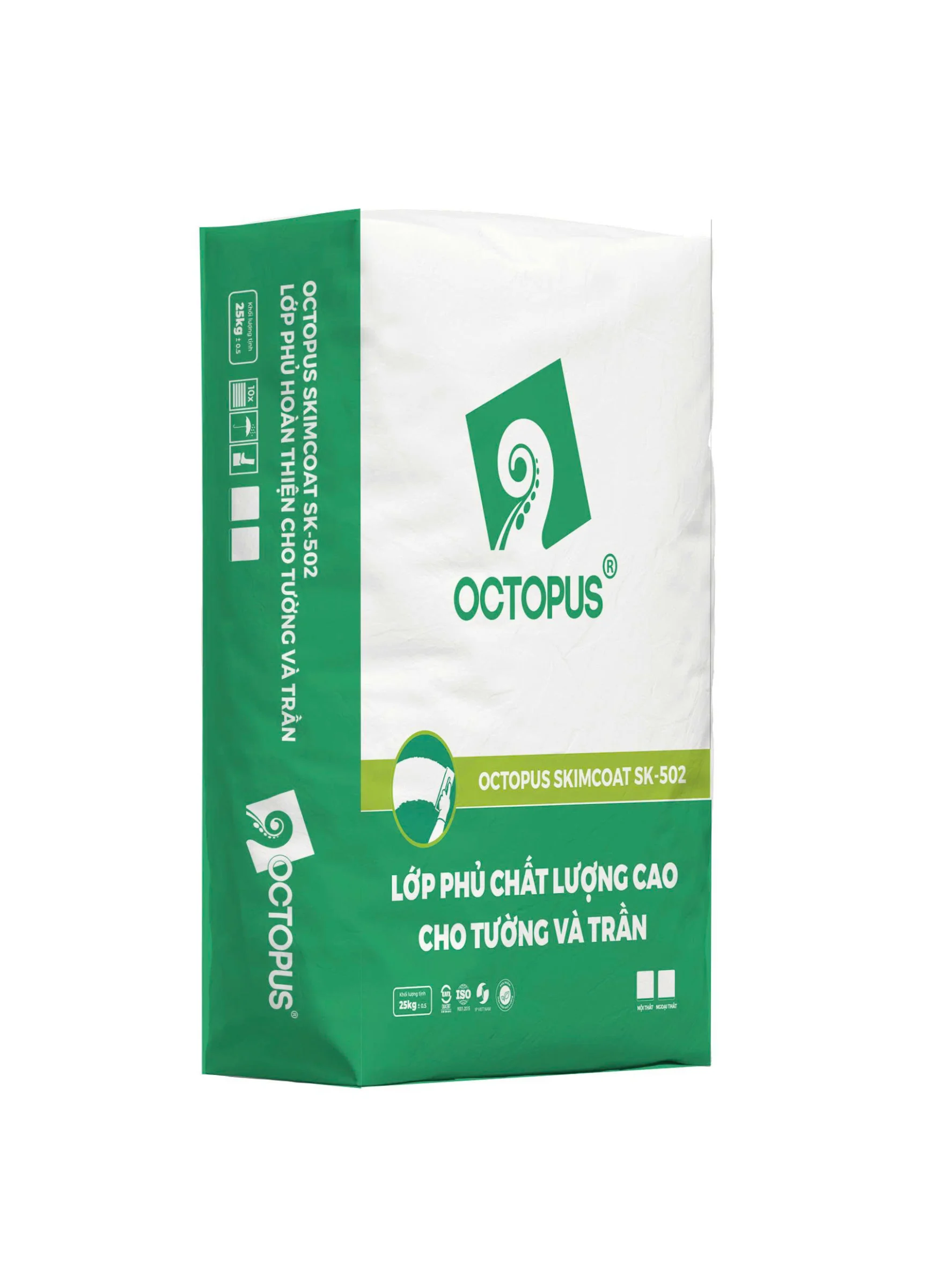 BỘT BẢ THÔNG MINH OCTOPUS  SKIMCOAT SK-502