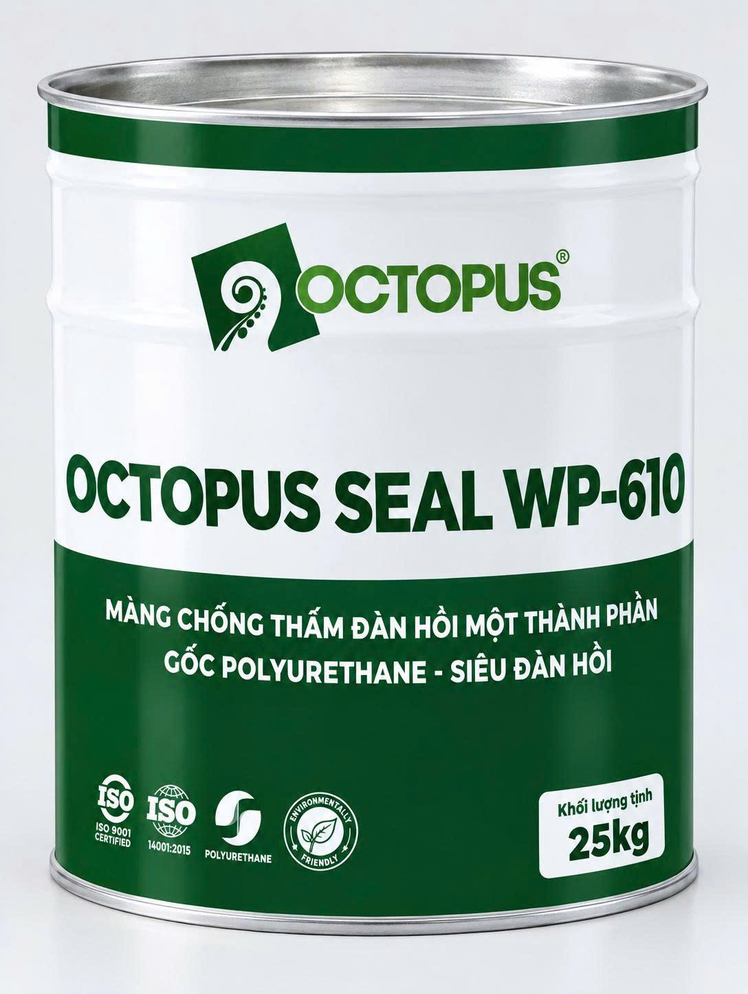 MÀNG CHỐNG THẤM ĐÀN HỒI GỐC POLYURETHANE OCTOPUS SEAL WP-610