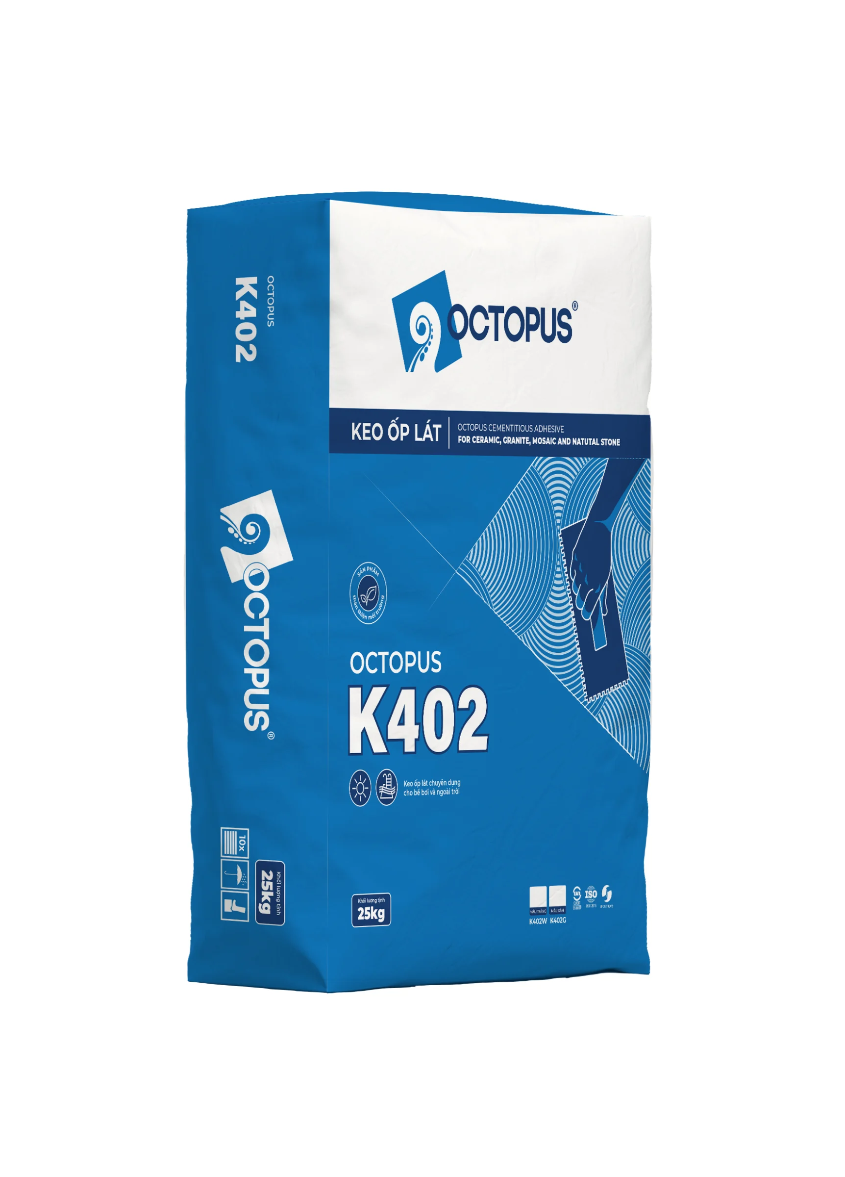 KEO ỐP LÁT HỒ BƠI CAO CẤP OCTOPUS K402